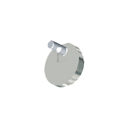 IMPRESS LINE round podstawa wspornika srebrny