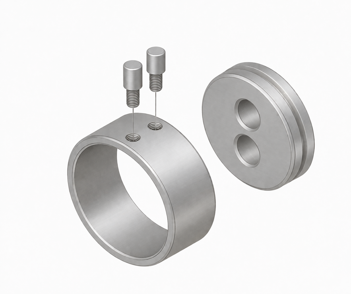 IMPRESS LINE round 25 mm wykusz boczny srebrny