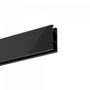 SQUARE profil 500 cm - czarny błysk 