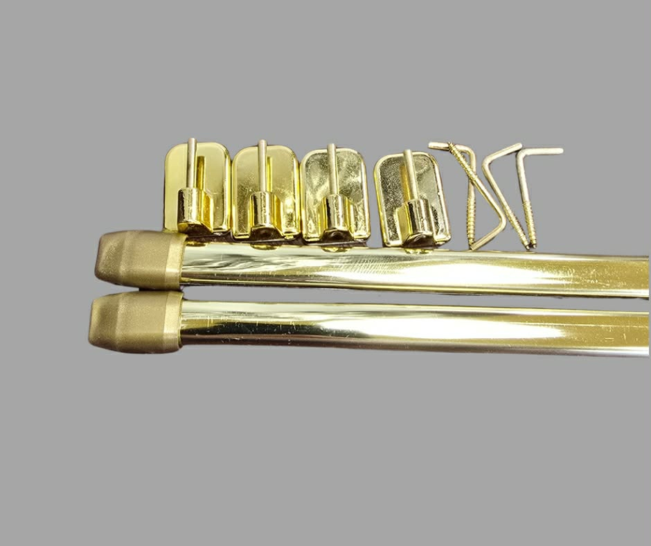 Karnisz zazdrostka 60 cm - mosiądz