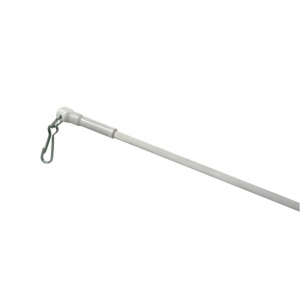 Patyki do firan białe 75 cm