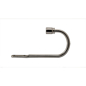 Uchwyt hak VARIO efekt stali 