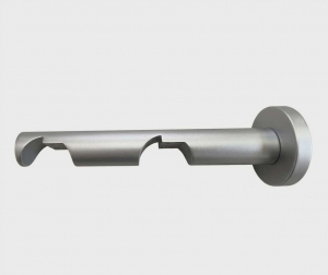 IMPRESS LINE round wspornik podwójny 35/35 srebrny /odl.79 i 80mm/ 