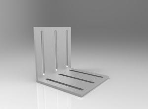 TOP LINE kątownik montaż. uniwer. duży stal - folia