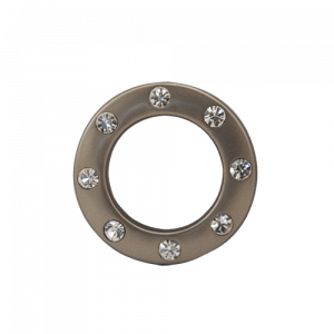 Przelotka uniwer.CRYSTAL platyna (5 szt.)śr.wew.35.5 mm 