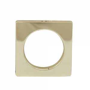 Przelotka KWADRO mosiądz(10 szt.)śr.wew. 35mm 