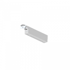 SYSTEM IMPRESS LINE square trzpień wspornika 9 cm biały 