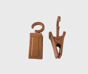 Agrafka z żabką czereśnia (100 szt.)