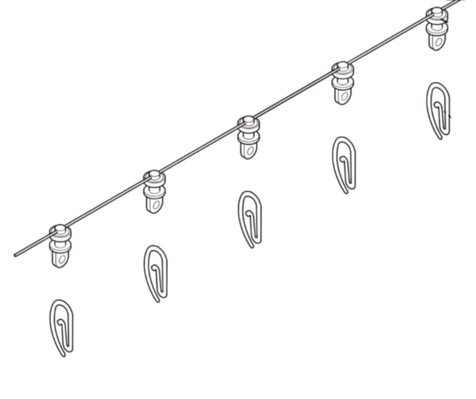 WAVE zestaw niski wewn /8/ biały 200cm