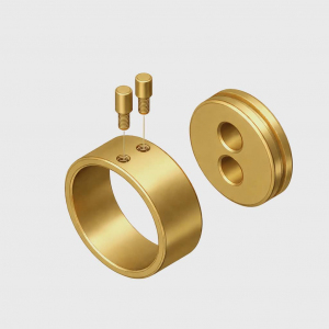 IMPRESS LINE round 35 mm wykusz boczny złoty