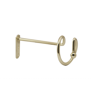 Spirale do firan małe mosiądz 